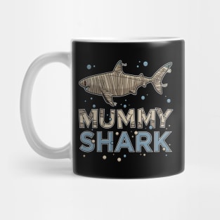 Halloween Mummy Shark Funny Gift Women Men Boys Girls Mug